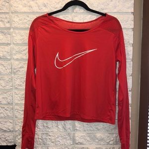 Long sleeve Nike workout shirt